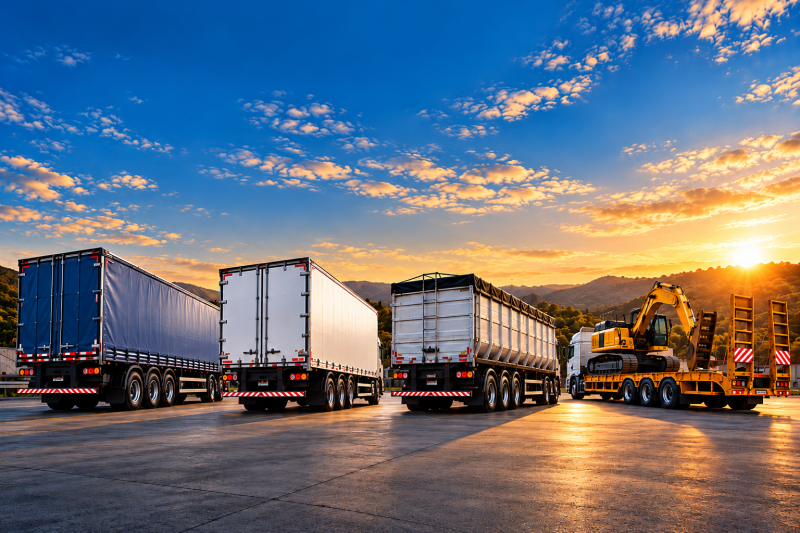 Tipos de carreta: qual é a ideal para cada tipo de carga