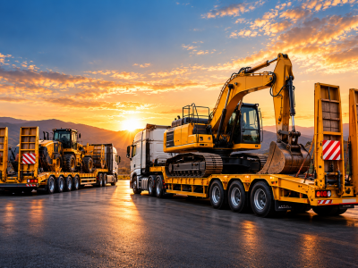 Carreta prancha: diferença entre reta e rebaixada e quando usar